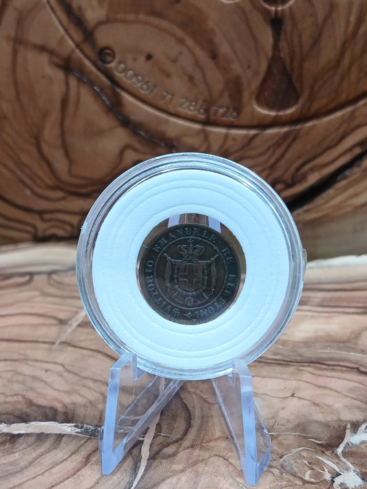 1 Centesimo . Italy 1850 (rare)