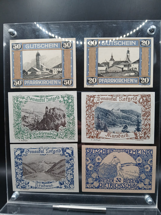 Germany.  Emergency banknotes.   Notgeld 1920