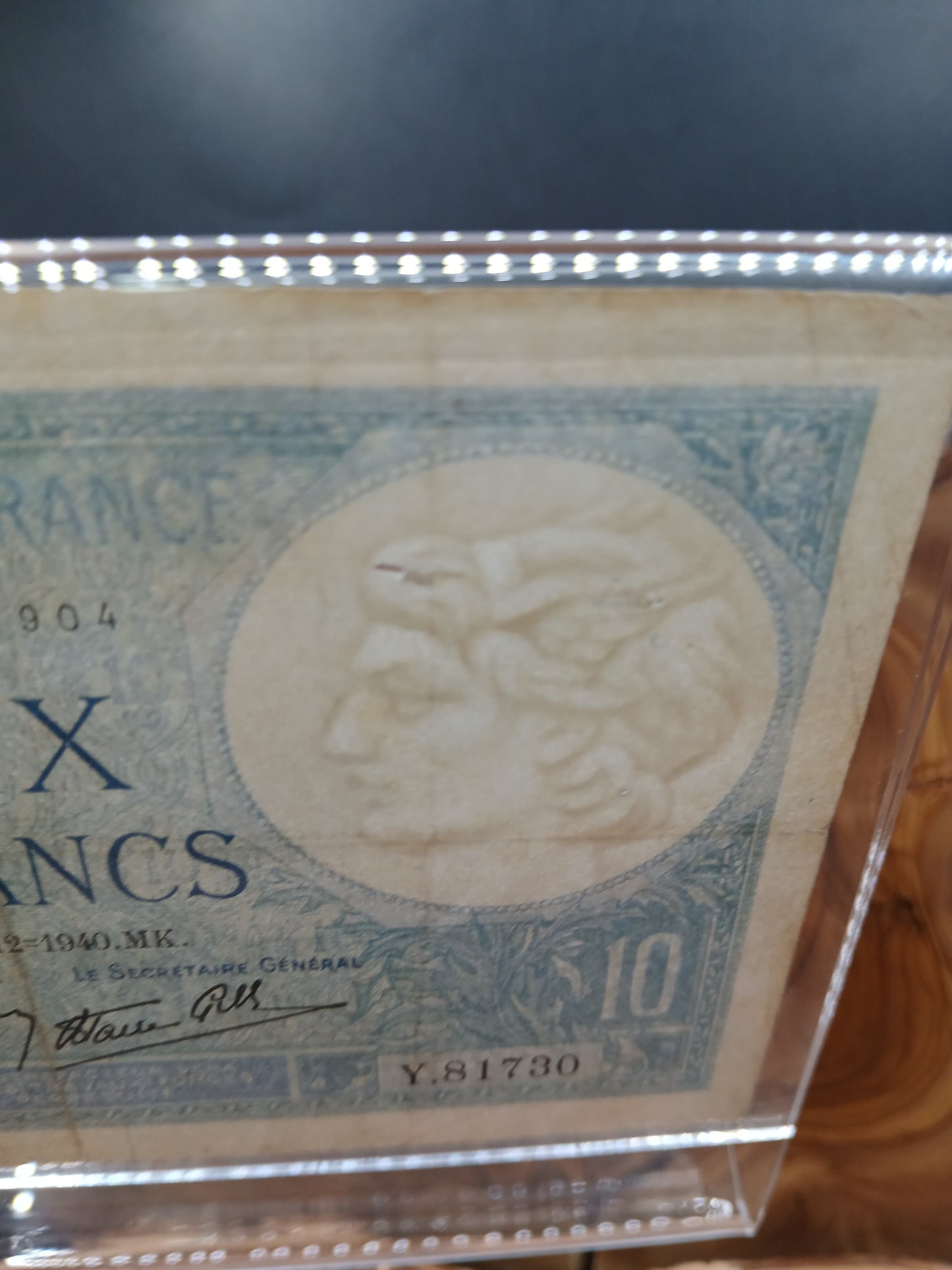 10 francs , france 1940