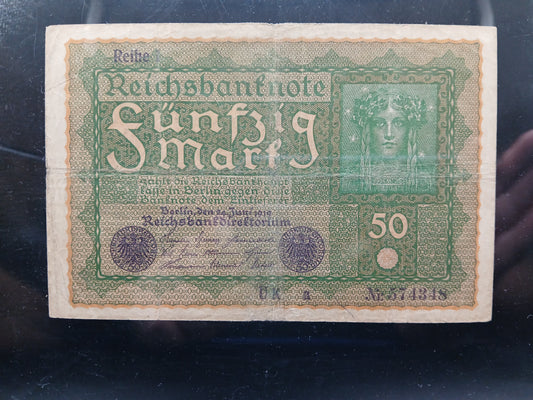 Germany.  50 mark 1919