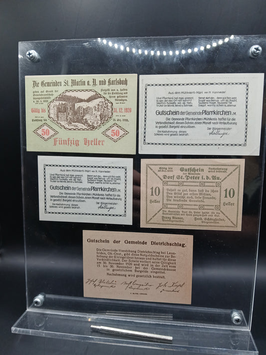 Germany.  Emergency banknotes . Notgeld 1920